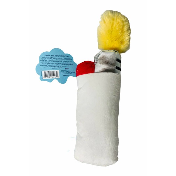 NEW BarkBox 420 High Lighter Crinkle Squeaking Dog Toy Size M/L Sold Out! Rare! - Picture 4 of 4